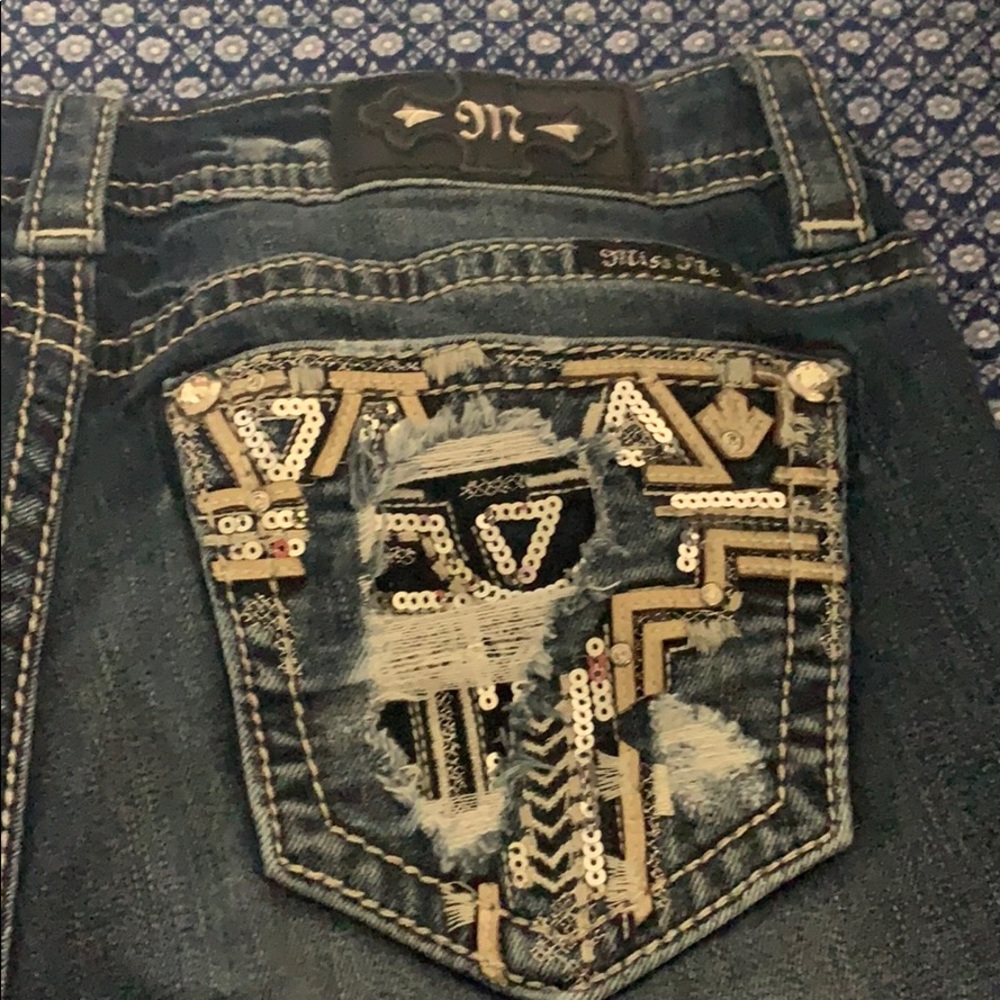29 x 33 Miss Me boot cut jeans